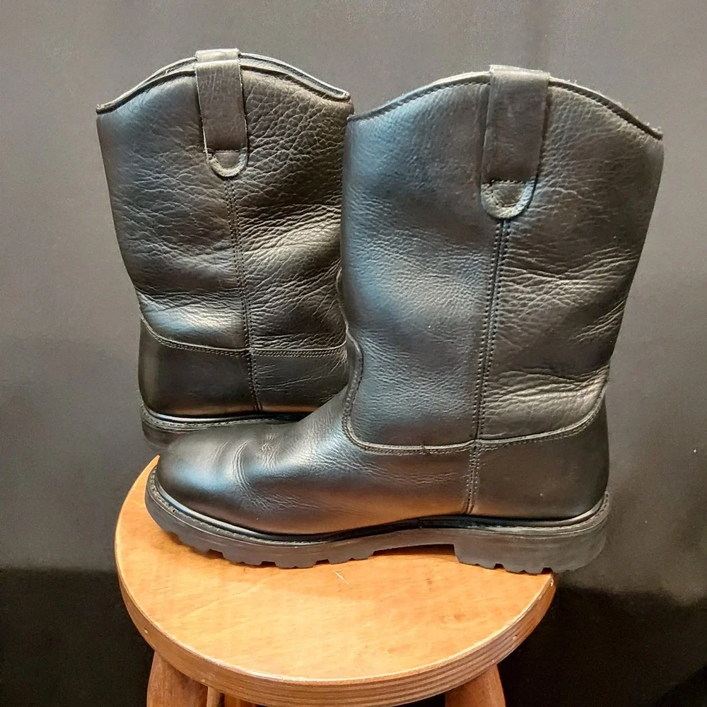 WearGuard 9M Thinsulate Waterproof Oil Resistant Slip On Wellington Leather Boot